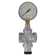 Редуктор давления 1/2" PN16 1-4бар с манометром
