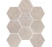 Декор Esagona Fabric Shabby Chic 24x27.7 Riabita Serenissima з колекції Riabita Serenissima