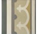 Декор (20x20) 20928 Border Burgundy - Caprice из коллекции Caprice Equipe