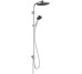 28074000 HG Activera S Душевая система Showerpipe 240 1jet EcoSmart Reno Varia, хром (1 сорт)