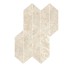 Мозаїка Travertino Cross Noce Mosaico Losanga - 29.4x40.7 RCLF Realstone_Travertino з колекції Realstone_Travertino Ragno