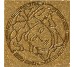 Декор (7.6x7.6) 37265 Girosp. Medusa Gold - Vanitas з колекції Vanitas Versace