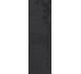 Плитка (18x54) Pubp02 Patchwork Relief Nero - Bas-Relief з колекції Bas-Relief Mutina