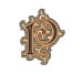Декор 14,5x19,4 Lettera Bianca P - Alphabet - 489550 з колекції Alphabet Versace