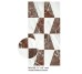 Плитка 60*120 Majestic Decori Visual Bianco/Rosso Rett 9 Mm LA FENICE CERAMICHE