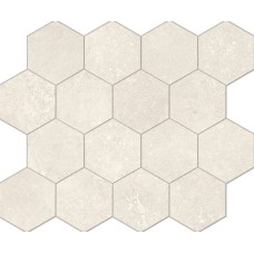 Мозаїка 26x30 Stone Icons Milk Mosaico Esagona - Stone Icons - STI138 з колекції Stone Icons STONE ICONS Керамическая плитка Fondovalle — страница 2