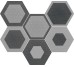 Декор (17.5x20) 21832 Charmant - Hexatile з колекції Hexatile Equipe