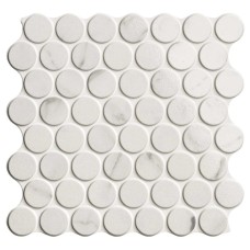 30,9x30,9 Circle Glossy Calacatta-Circle з колекції Circle 30,9x30,9 Circle Glossy Calacatta-Circle з колекції Circle Circle Керамічна плитка Realonda