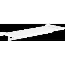 AddStoris Поличка для рушників із тримачем 63.0/64.8 x 24.8 см Matt White (41751700)