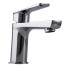 Змішувач для умивальника TOPAZ LEXI TL-21201-H57-0, Шланги TAQ-M1055 TOPAZ