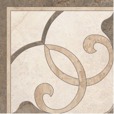 Декор (59x59) GLAR gotha rosone ang. idrogetto beige lux - Gotha з колекції Gotha