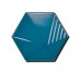 Плитка 10,7*12,4 Umbrella Electric Blue 23839 Magical 3 Equipe из коллекции Magical 3 Equipe