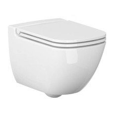 Подвесной унитаз Caspia Clean On с крышкой Slim soft close (SZCZ1001671773), Подвесной унитаз Caspia Clean On с крышкой Slim soft close (SZCZ1001671773),