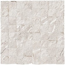 Мозаїка (30x30) QMBU quarzite bianca mosaico burattato - Stonework з колекції Stonework