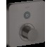 Термостат на 1 споживача Axor ShowerSelect Brushed Black Chrome 36705340