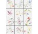 Декор Boontje 1 Bianco Extra 20x20 Primavera Colore Bardelli з колекції Primavera Colore Bardelli