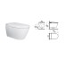 PACK I-COMFORT, Унітаз з кришкою i-Comfort з фунцією біде + Інсталяція + Кнопка, white (100367608)