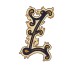 Декор 14,5x19,4 Lettera Bianca Z - Alphabet - 489650 з колекції Alphabet Versace