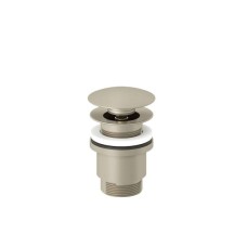 Донный клапан Push-Open 10426N5-00 brushed nikel Push Сантехника Kludi