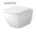 Унітаз підвісний Zen Pro Vortex з кришкою Slim дюропласт SZCZ1003396324 Cersanit Cersanit
