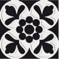 (10x10) 7VFNB0F Fleur Noir-Blanck - Deco Dantan з колекції Deco Dantan Tagina Ceramiche — назва бренду з давньої латини і 50 років кераміки — сторінка 10
