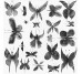 Декор (20х20) Papillon - (Bianco L.111) - Papillon з колекцї Papillon Bardelli