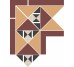 Спецелемент Berlin Corner 21.3x21.3 Borders Top Cer з колекції Borders TopCer
