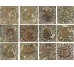 Мозаїка Mosaico Black Soft 6x6 30x30 Mineral Chrom Casalgrande Padana з колекції Mineral Chrom Casalgrande Padana