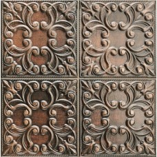 44x44 TIN TILE COPPER Tin Tile з колекції Tin Tile 44x44 TIN TILE COPPER Tin Tile з колекції Tin Tile Tin Tile Керамічна плитка Realonda