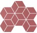 Плитка 10x18 Diamond Blush Red-Liv'in-LOS1005 з колекції Liv'in Aleluia