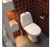 S7921800UA SOLO Унитаз-компакт напольный г/в, сиденье с крышкой Duroplast Soft close, н/п, белый (1 сорт)