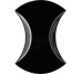 Плитка 15x21 Diavolo Concavo Negro-Diavolo з колекції Diavolo Cevica