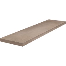 Кутова сходинка (33x100) 62402 Angolo Sx Gradino C.Retta Taupe - Chrome з колекції Chrome