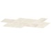 Мозаїка (15x60) 70864 Intrigue Bianco Sat. - Arpege з колекції Arpege Cerdomus