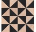 Плитка (22.5x22.5) B/N 004 - Barroco из коллекции Barroco Bestile