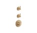 Термостат Axor One для 2-х споживачів, Brushed Bronze 48722140