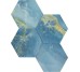 Плитка ROCK STAR ONICE BLUE HEX-14x16 23906 Rock Star из коллекции Rock Star Cevica