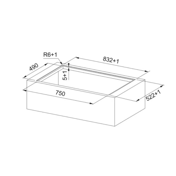 Варильна поверхня Franke FMA 8352 HI Maris 2Gether Midnight 340.0731.876 