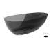 Ванна вільностояча XARA 160х75 Carbon Grey, з сифоном клік-клак чорний