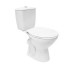 Унітаз компакт SENATOR VO 010 HORIZONTAL TANK 010 3/6 POLYPROPYLENE SEAT