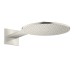 Верхний душ Axor 300 1jet P с держателем, Stainless Steel Optic (35300800)