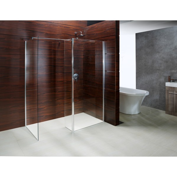 Стінка Walk-In 80*190см, загартоване прозоре скло 8мм