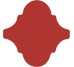 Плитка 15x15 Bondi/Nat Arabesque Red-Bondi з колекції Bondi Bestile