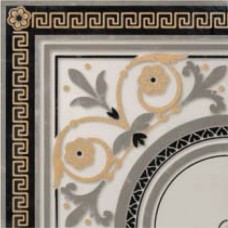 Декор ректифицированный (49.4x49.4) 5003918 FLAME ANGOLO DECORO NERO из коллекции Flame Декор ректифицированный (49.4x49.4) 5003918 FLAME ANGOLO DECORO NERO из коллекции Flame