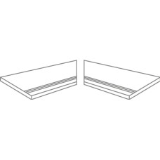 Бортик для басейну 40x80 Frg Bordo Angolo Sx/Dx Antiderapant Dark Rett20 Mm - Forge - FRGW92K з колекції Forge Бортик для басейну 40x80 Frg Bordo Angolo Sx/Dx Antiderapant Dark Rett20 Mm - Forge - FRGW92K з колекції Forge