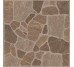Плитка керамогранітна 2F7800 Cortile Коричневий 400x400x7 Golden Tile Golden Tile