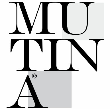 Mutina — логотип італійського виробника авторської плитки з Фіорано-Моденезе