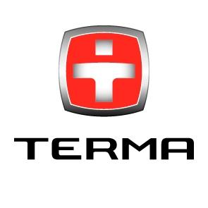 Terma — логотип польского производителя полотенцесушителей и декоративных радиаторов из Чапле под Гданьском