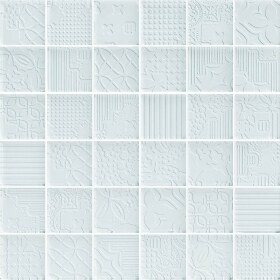 Tel Awiv Bianco Mozaika Szklana K.4,8X4,8
