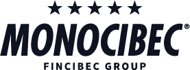 Monocibec — логотип італійського виробника порцелянового гресу з групи Fincibec